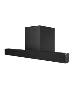 ES-PWR-SNDBR-180-BLK Episode 2.1 Active Soundbar System with 8 inches Wireless Subwoofer