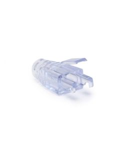 EZ-RJ45 Cat6+ Strain Relief (Clear).  50/Bag.