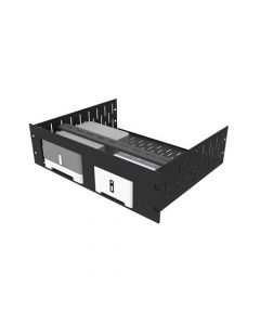 R1498/3UK-S12090 3U Rack Shelf with Faceplate for 1 x Sonos Connect and 1x Connect Amp