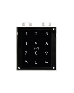2N IP Verso – Touch keypad + RFID reader 125kHz, secured 13.56MHz, NFC, PICard compatible