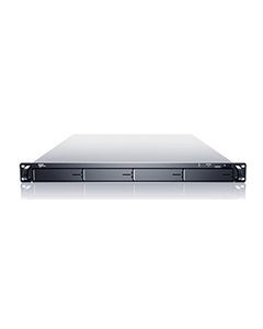 4 drive bays in a 1u rack chassis
