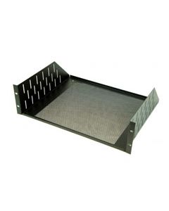 3U Rack Shelf Vented 368 2mm/14 5 Deep