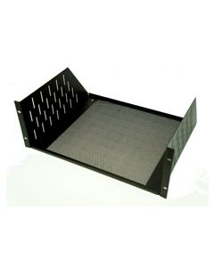 4U Rack Shelf Vented 368 2mm/14 5 Deep