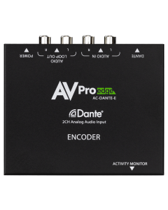 AVProedge 2CH Analog Stereo-to-Dante Platform Encoder