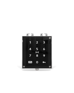 9160336-S - 2N Access Unit 2.0 Touch Keypad & RFID - 125kHz, Secured 13.56MHz, NFC with RJ45 connector