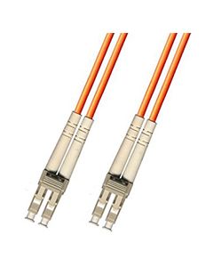 AS-LC-LC-50-D-OR-2 LC to LC Fibre Patch Lead - 2 Metre - Orange