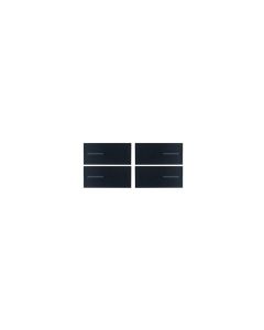 eelectron 4 Buttons kit Thermostat/Humidistat Painted Plastic Black - Line