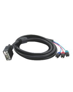 6 ft VGA Male to Component Male Cable