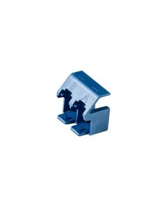 CLE-SSF-LC-SMUPC-CL CLEERLINE SSF LC CONNECTOR CLIPS | OS1/OS2 SINGLE MODE | UPC (100 PACK) BLUE