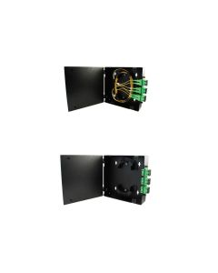 CLE-SSF-SWM-SOLID-NL-E1 CLEERLINE EXTRA SMALL 1 ADAPTOR PLATE CAPABLE SINGLE DOOR ENCLOSURE | WITHOUT LOCK | EMPTY