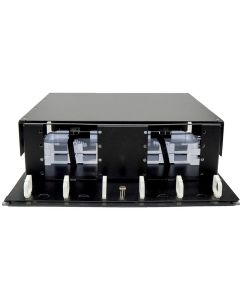 CLE-SSF-3RU-E8 Cleerline SSF fibre distribution 3U 19 inches rack mount tray for 8 adapter plates & 4 splice trays