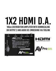 AC-DA12-AUHD-GEN2 full 18Gbps Distribution Amplifier