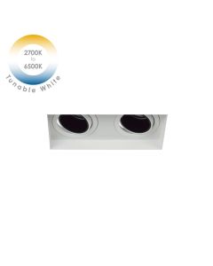 L&S DLD/ANDE2RPAW B36D27K-DTW Andes 2 Plaster in Adjustable White 36d 27- 65k With Black Baffle Complete With Dali Tunable White Driver