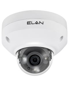 EL-IP-IDF2-WH ELAN IP Fixed Lens 2MP Indoor Dome Camera with IR (White)