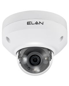 EL-IP-IDF4-WH ELAN IP Fixed Lens 4MP Indoor Dome Camera with IR (White)