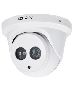 EL-IP-OTA4-WH Surveillance IP Motorized Autofocus 4MP Outdoor Turret Camera with IR (White)