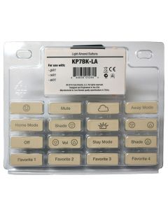 gKP7BK-LA 16 Button gKP7 Color Change Kit, Light Almond