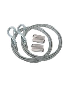 GP-XP2-HG-10FT-2P Gripple Express Range Wire with Snap-On Hook 2-Pack | 10ft | Galvanized