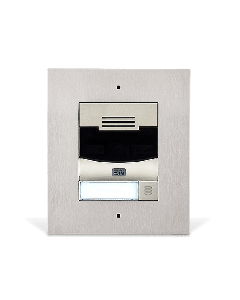 9155301F IP Solo without Camera Flush Mount | Brushed Nickel