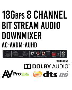 AC-AVDM-V3 Audio Downmixer with ARC, Dual HDMI Out