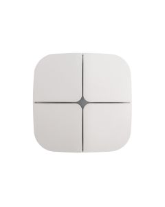 eelectron Knx Minipad 8 Ch/ Ts/ Circular Functions – Complete - Ceramic White + Opaline Center