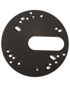 MT-DSAP-BK Dome Camera Single Gang Box Adapter Plate (Black)
