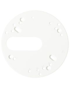 MT-DSAP-WH Dome Camera Single Gang Box Adapter Plate (White)