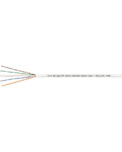 K13002-305M-WH ONE CAT6 U/UTP 24AWG LSZH 305meter - White