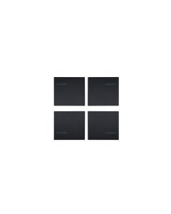 eelectron KIT 4 BUTTONS PAINTED PLASTIC BLACK - LINE