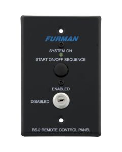 RS-2 Key Switched Remote System Control Panel w/ Momentary Start On/Off