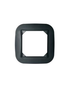 eelectron Swiss Socket Plate 2 Modules- Black Matte