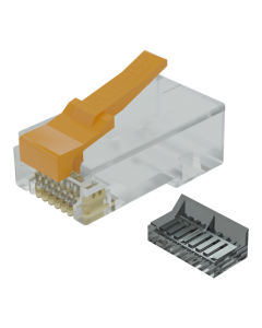 Kordz PRO SlimCat RJ45 Crimp Connector Cat6 - box of 100