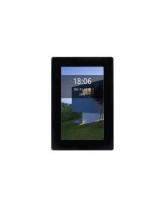 eelectron 4.3” Knx Capacitive Touch Panel - Ip Connectivity - Door Phone - Glass - Black