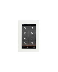 eelectron 4.3” Knx Capacitive Touch Panel - Ip Connectivity - Door Phone - Glass - White