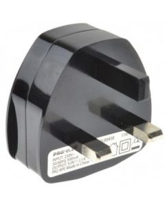 USB Mains Charger, 5V, 2.1A