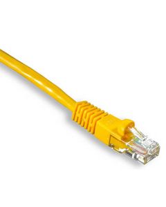 AS-U-C6-P44-YLW-1 Cat6 Unshielded Patch Cable - Yellow 1m