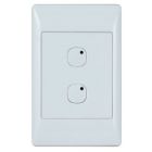 113A00-3 Omni-Bus 2-Button Wall Switch-White