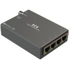 NV-EC-04 EC4 : 1-to-4 Port Long Reach EoC adapter