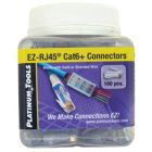 202010J EZ-RJ45 Cat6+ Connector 100/Jar