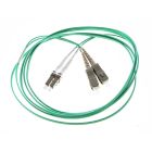 CLE-3DOS2LCSC01m-UPC Cleerline Duplex Patch Cord OS2 LC to SC 1.0m