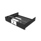 R1498/2UK-SONOS1 2U Rack Shelf & Faceplate Cut Out For 1 x Sonos Connect