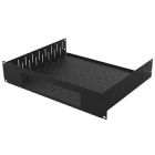 R1498/2UK-PS4 2U Rack Shelf & Faceplate Cut Out For a PS4 R1498/2UK-PS4