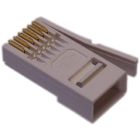 AS-U-C3-PLG-UK-WHT-2 6 Pin BT LJU Pack of 10