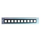 PNL-MOD-02 1U Modular Patch Panel for Keystone Jacks (Full Length)