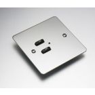 RVF-020-MSS 2-Button lighting flat plate kit, suitable for flush or surf