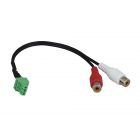 AC-Cable-3PIN-2CH AUDIO EXTRACTION CABLE - 3PIN TO 2CH