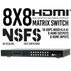 AC-MX88-AUHD-NSFS HDMI matrix switch