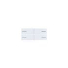 eelectron BKT4FX-0032 KIT 4 BUTTONS THERMOSTAT/HUMIDISTAT FENIX WHITE 0032 - LINE