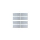 eelectron KIT 8 BUTTONS METAL SILVER - LINE