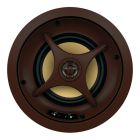 C695s Ceiling Speaker with 6.5 inches Kevlar Woofer 1 inch Pivoting Aluminum Tweeter and Tone Switches
